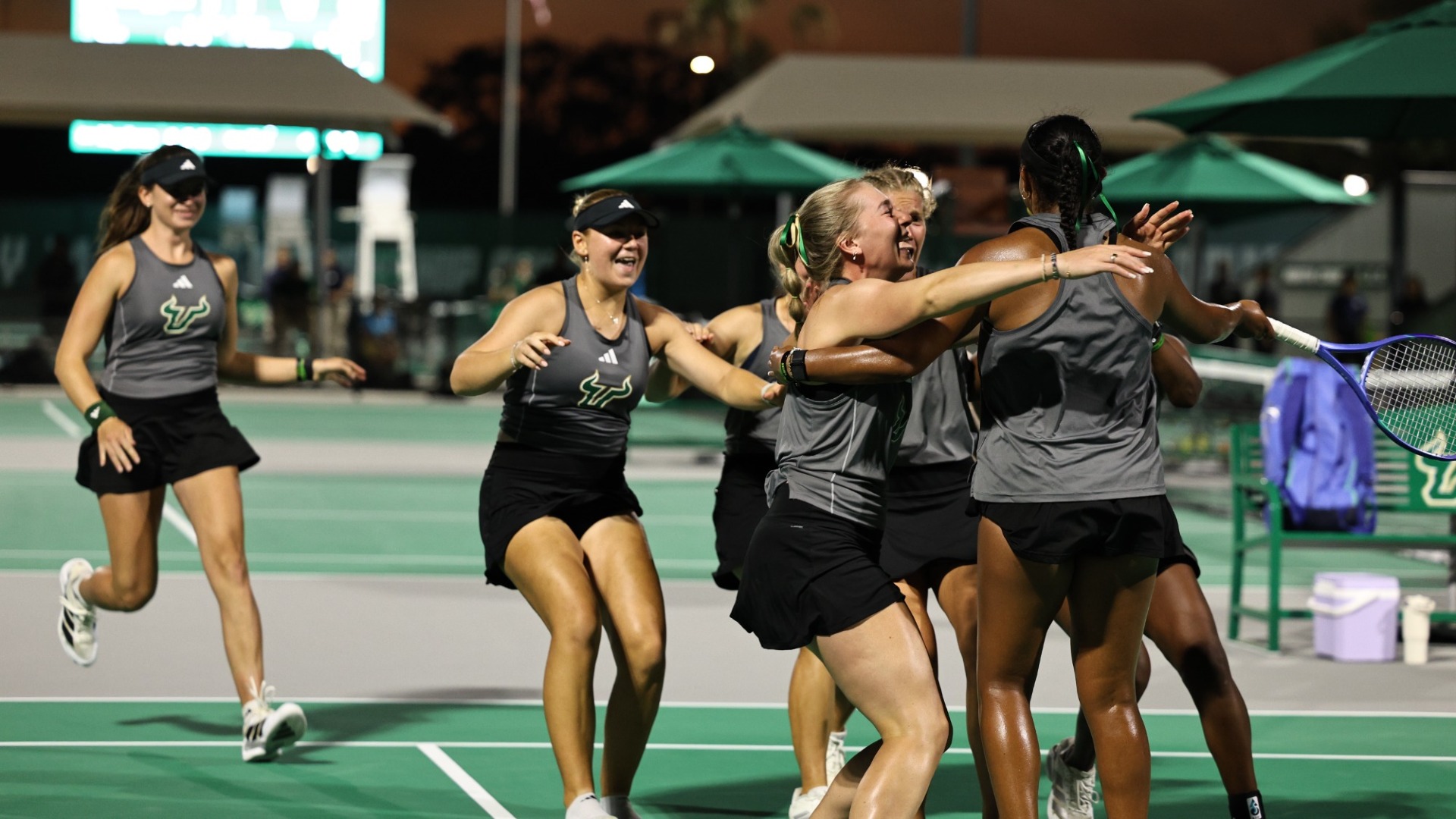 WTEN celebrating Loana Vargas vs. VCU