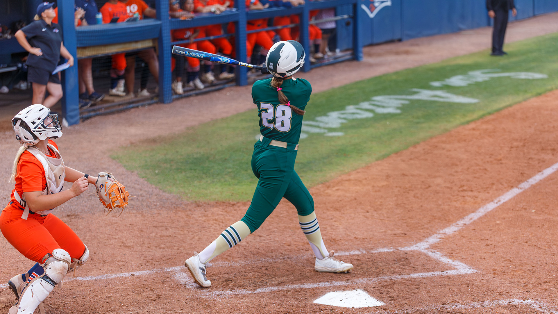 Toryn Fulton hitting the game-winning home run against UTSA on Friday