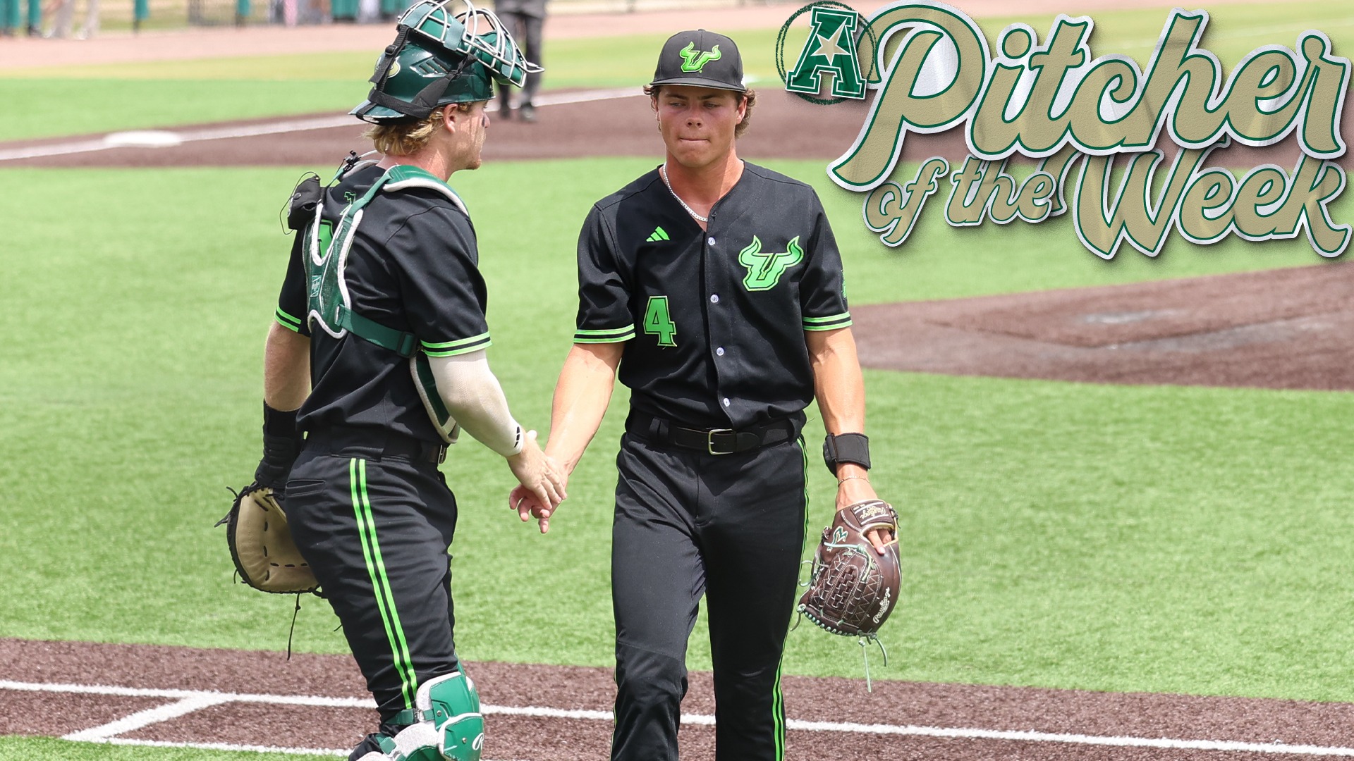 Kaden Smith wins pitcher of the week on April 20th, 2026.