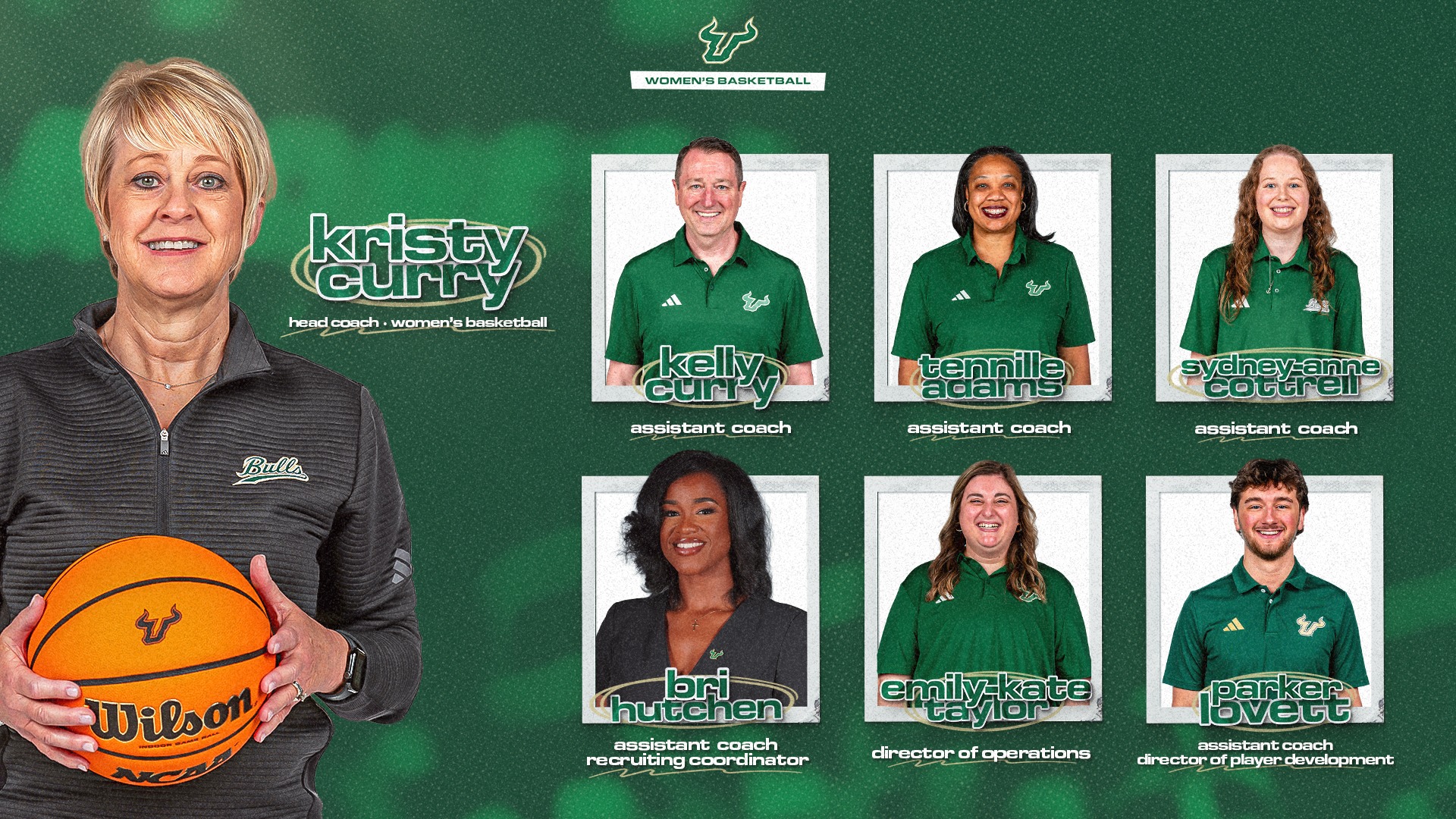 2026-27 USF WBB Coaching Staff