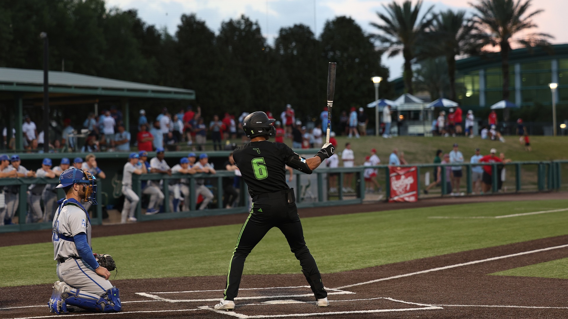 Jacob Green stepping up the plate.