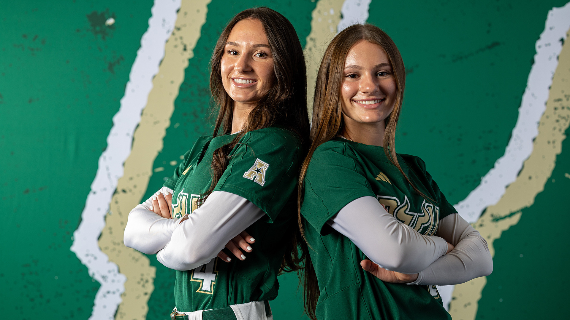 Galligani sisters during media day