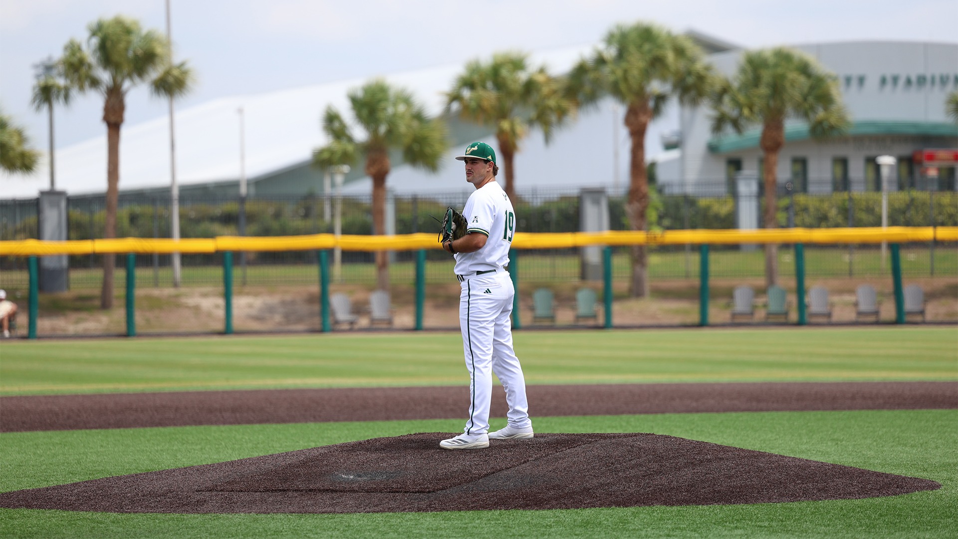 Michael Senay on the mound.