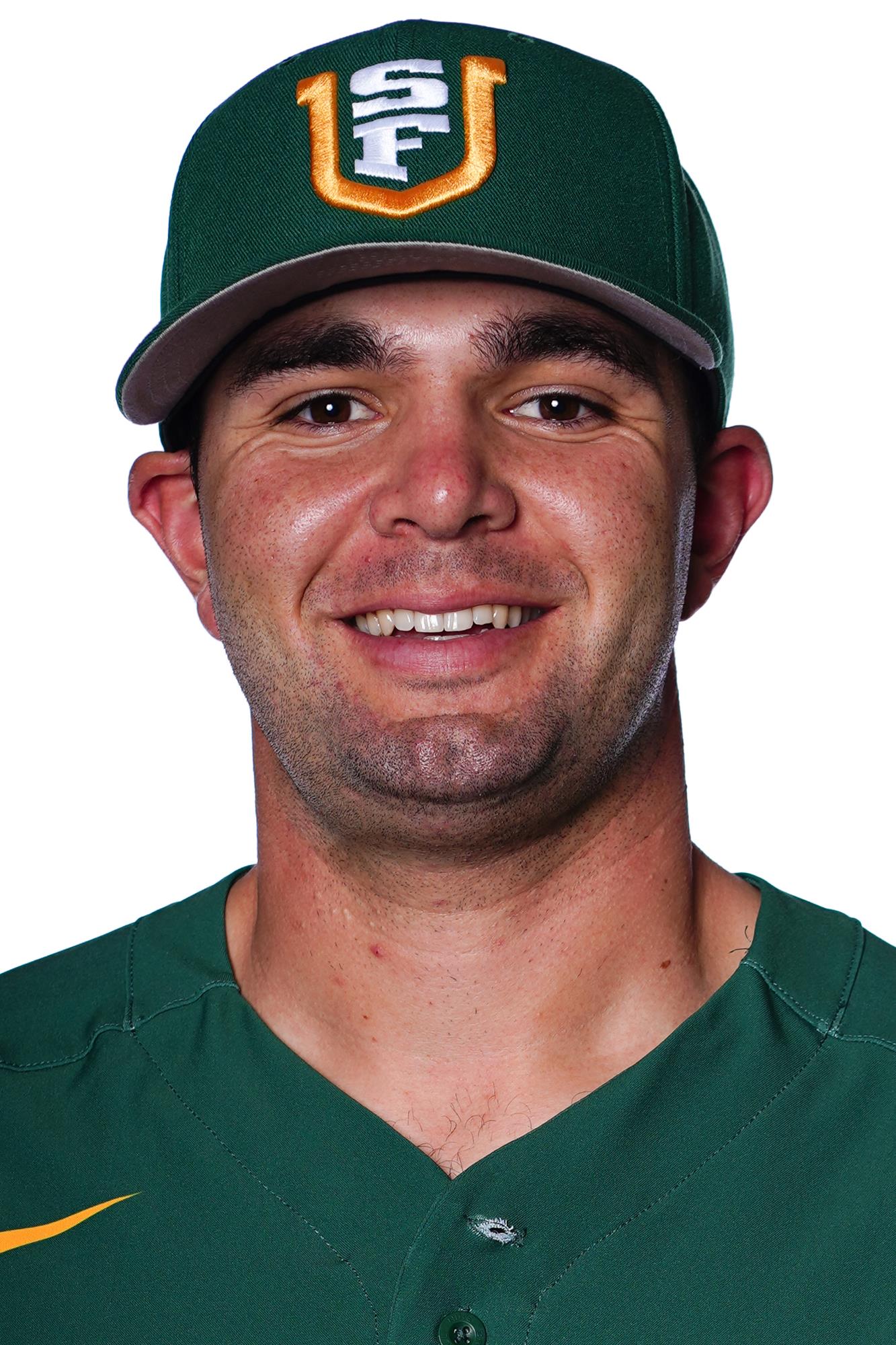 1/17/19: USF BSB Headshots and Marketing at Benedetti Diamond in San Francisco, CA.  Image by Chris M. Leung for USF Dons Athletics. Volunteer Assistant Ryan Burke