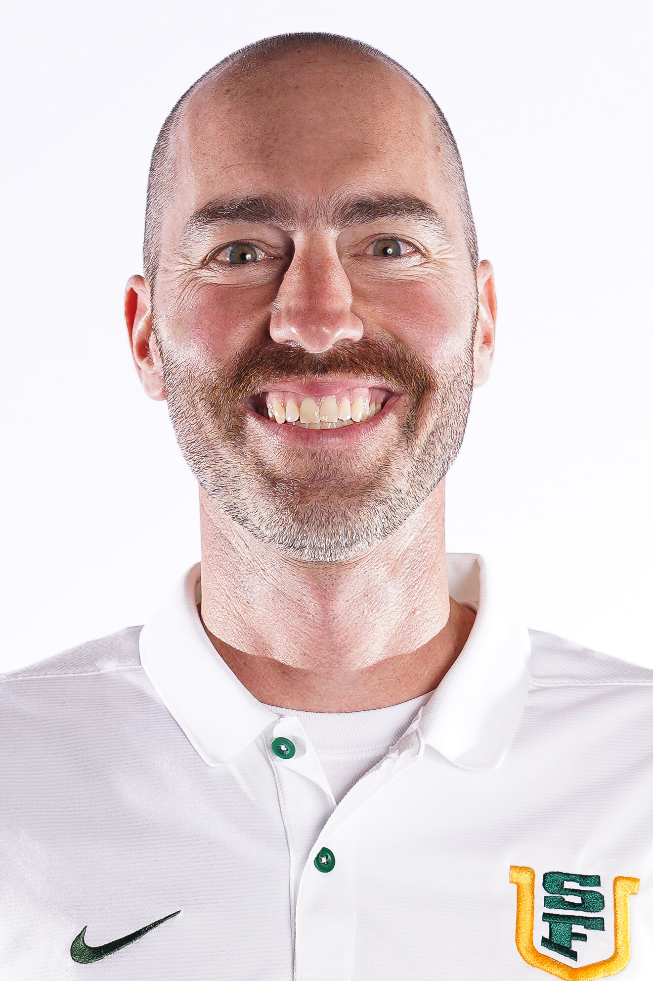 8/19/19: USF XC and T&F Headshots and Marketing at War Memorial Gym in San Francisco, CA. Featuring DIRECTOR OF TRACK & FIELD AND CROSS COUNTRY, Pat McCurryImage by Chris M. Leung for USF Dons Athletics