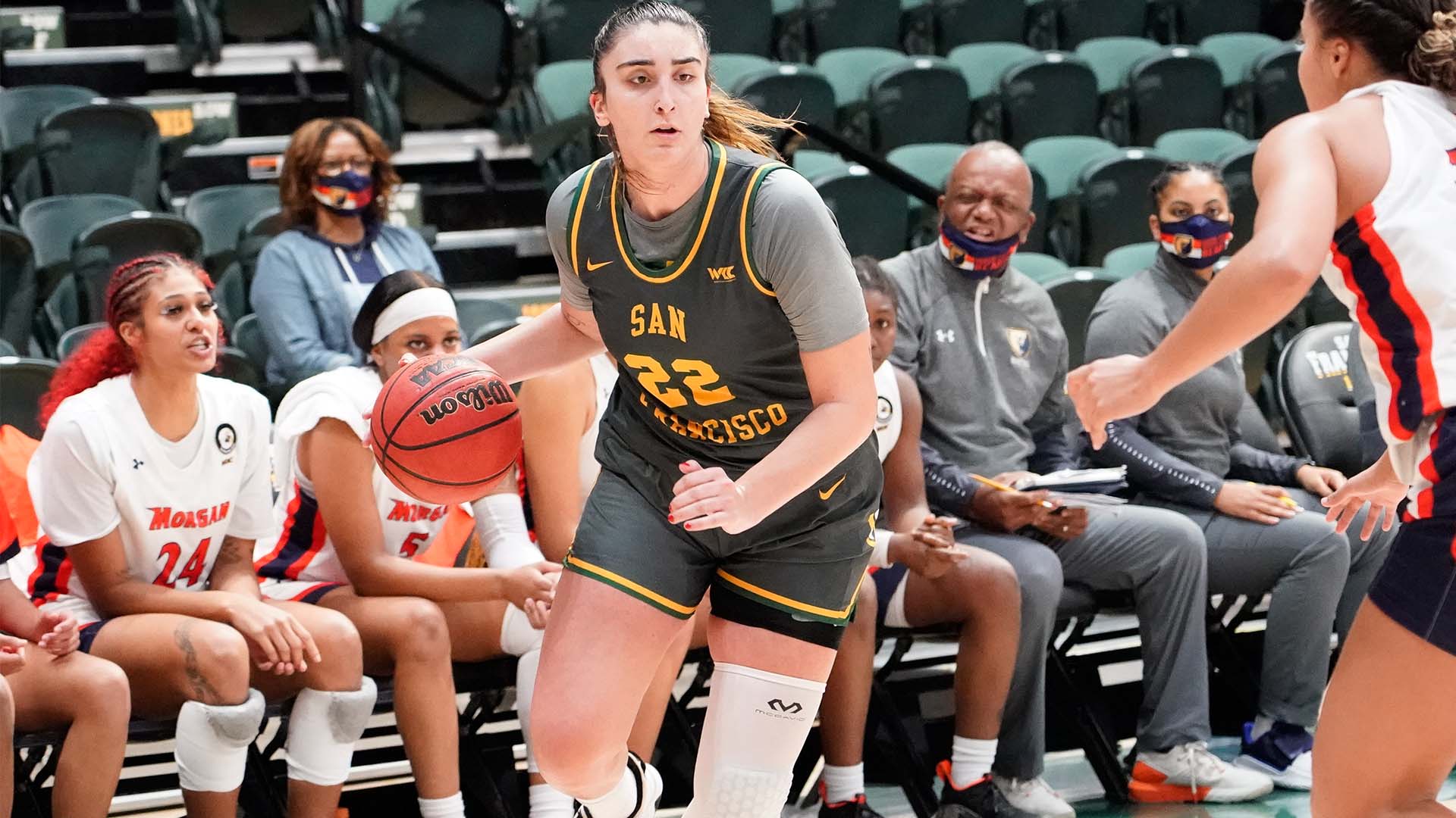 Claudia Langarita Women's Basketball University of San Francisco