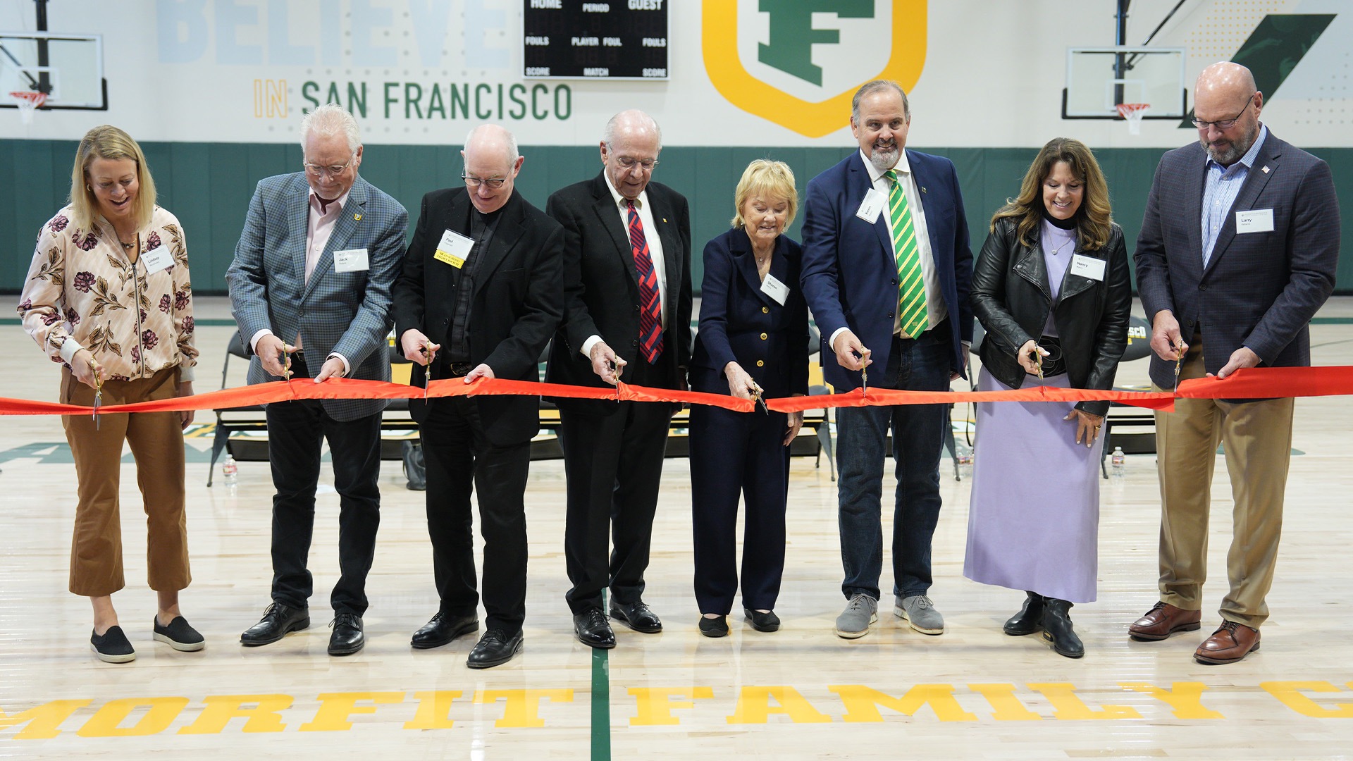Malloy Pavilion Opening Ribbon Cutting