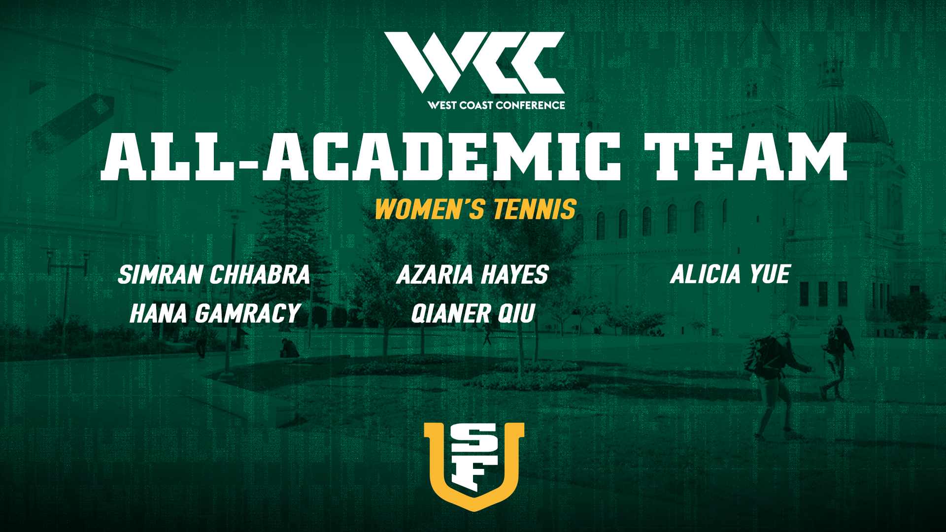 WTEN WCC All-Academic