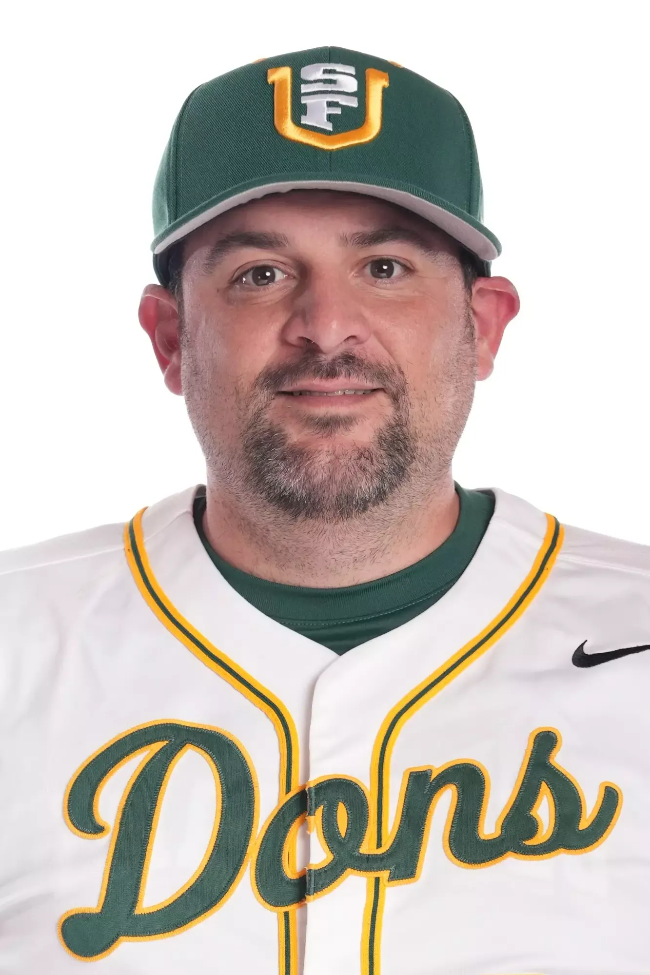 1/20/25: USF BSB Media Day at Sobrato Center in San Francisco, CA.  Mandatory Credit: Image by Chris M. Leung for USF Dons Athletics