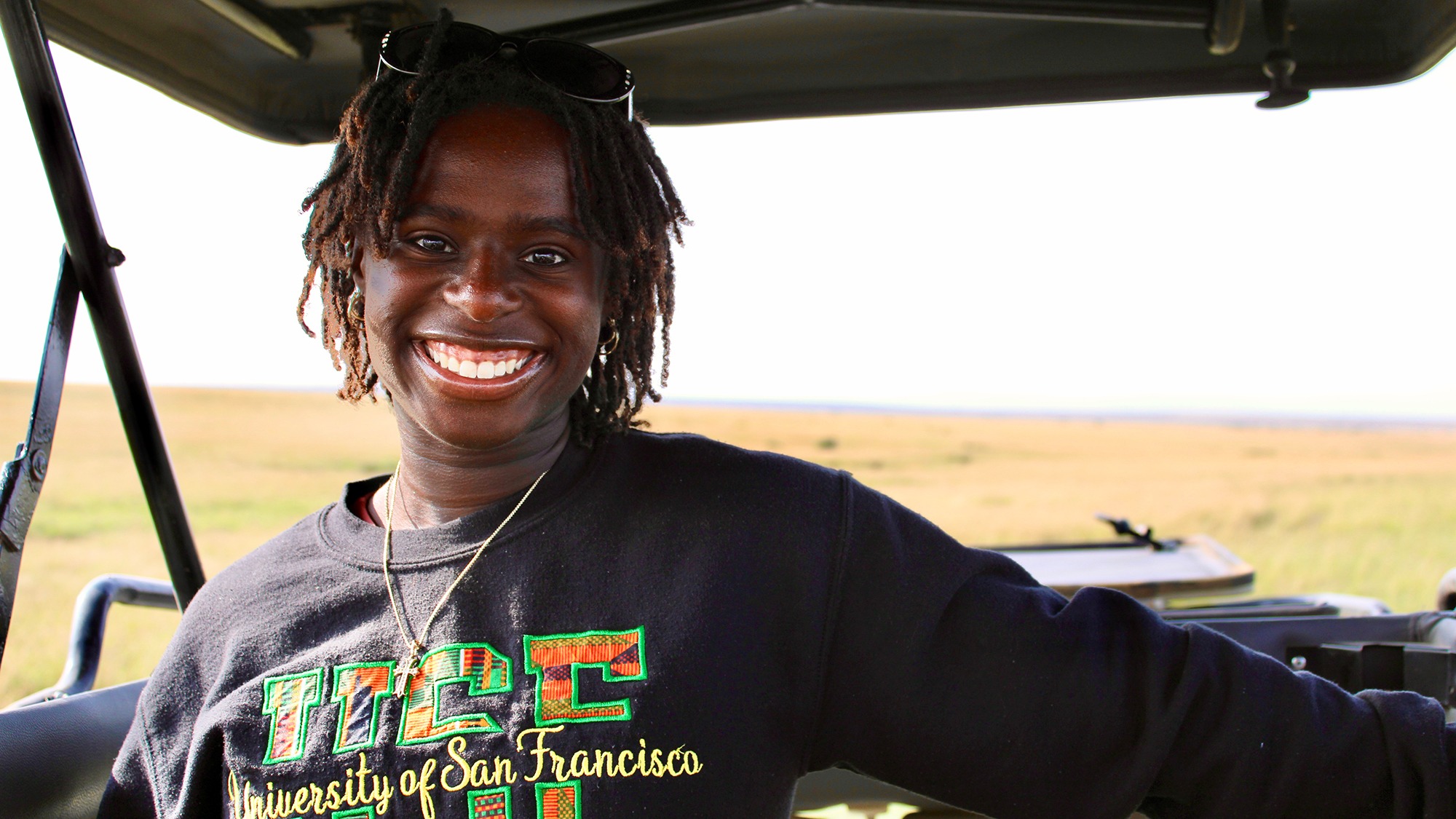 Saffy Selfie in Kenya