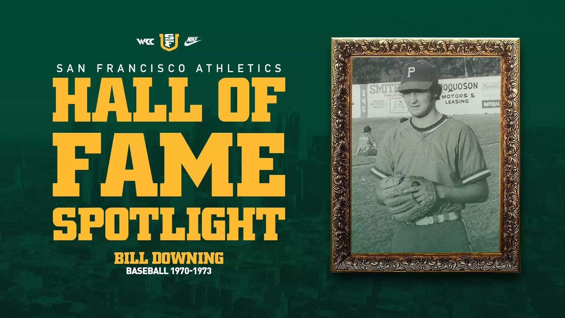 USF Athletics Hall of Fame Class of 2026 Spotlight Bill Downing
