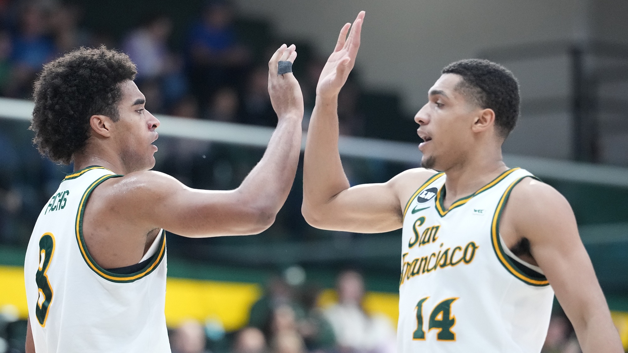 David Fuchs + Veniamin Abosi High Five vs. Morgan State December 2025