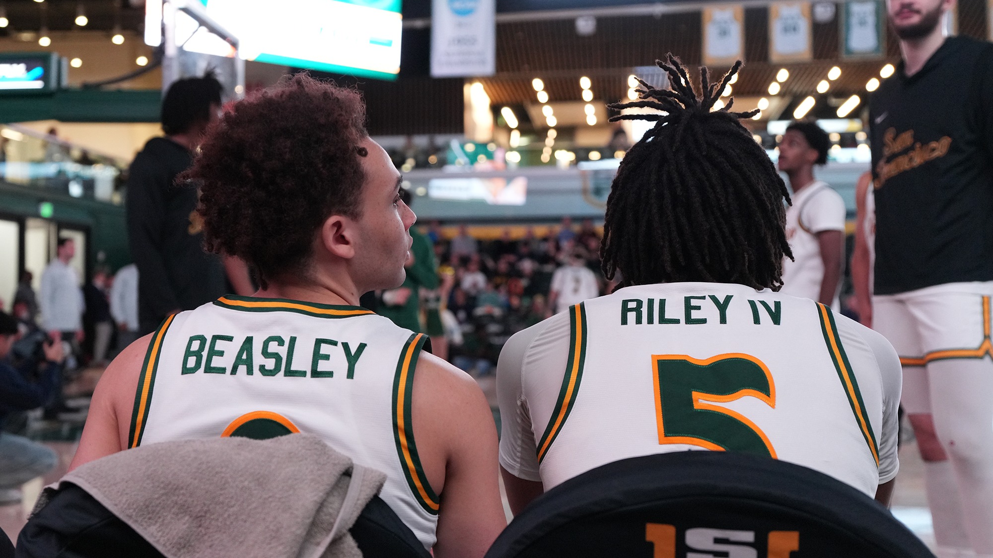 Ryan Beasley and Tyrone Riley IV Pregame Starting Lineup vs. Bradley November 2025