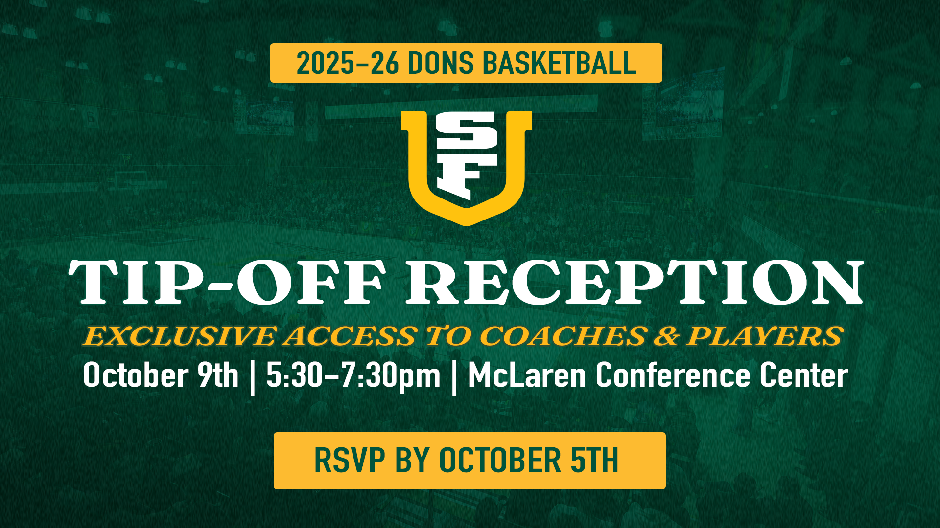 Tip-Off Reception 2025