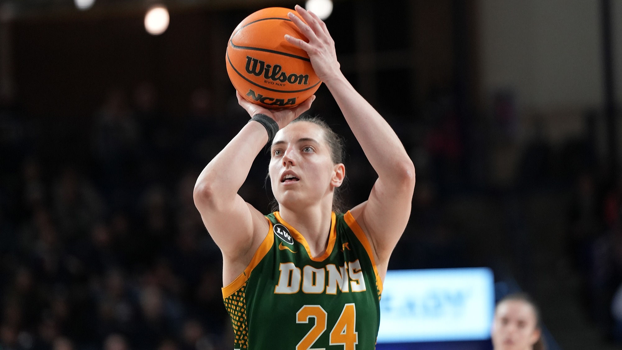 Sol Castro free throw at Gonzaga 2026