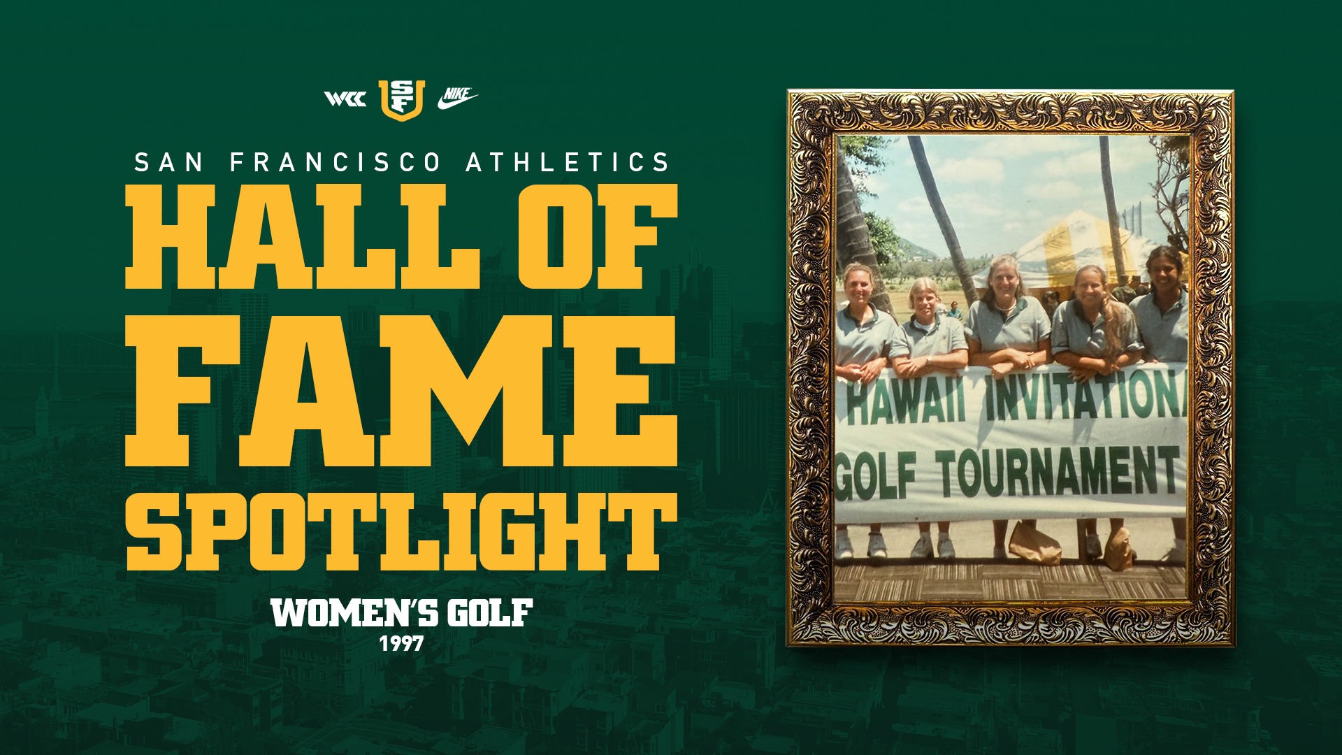 USF Athletics Hall of Fame Class of 2026 Spotlight 1997 Women's Golf