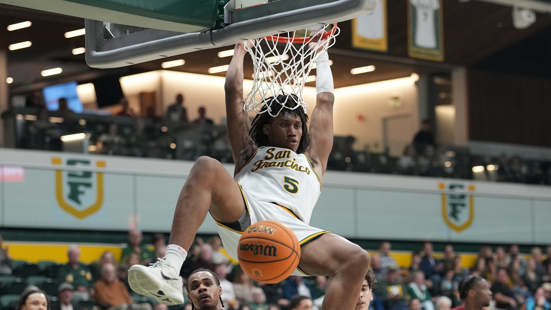 MBB Tyrone Riley IV Dunk vs. Washington State January 2026