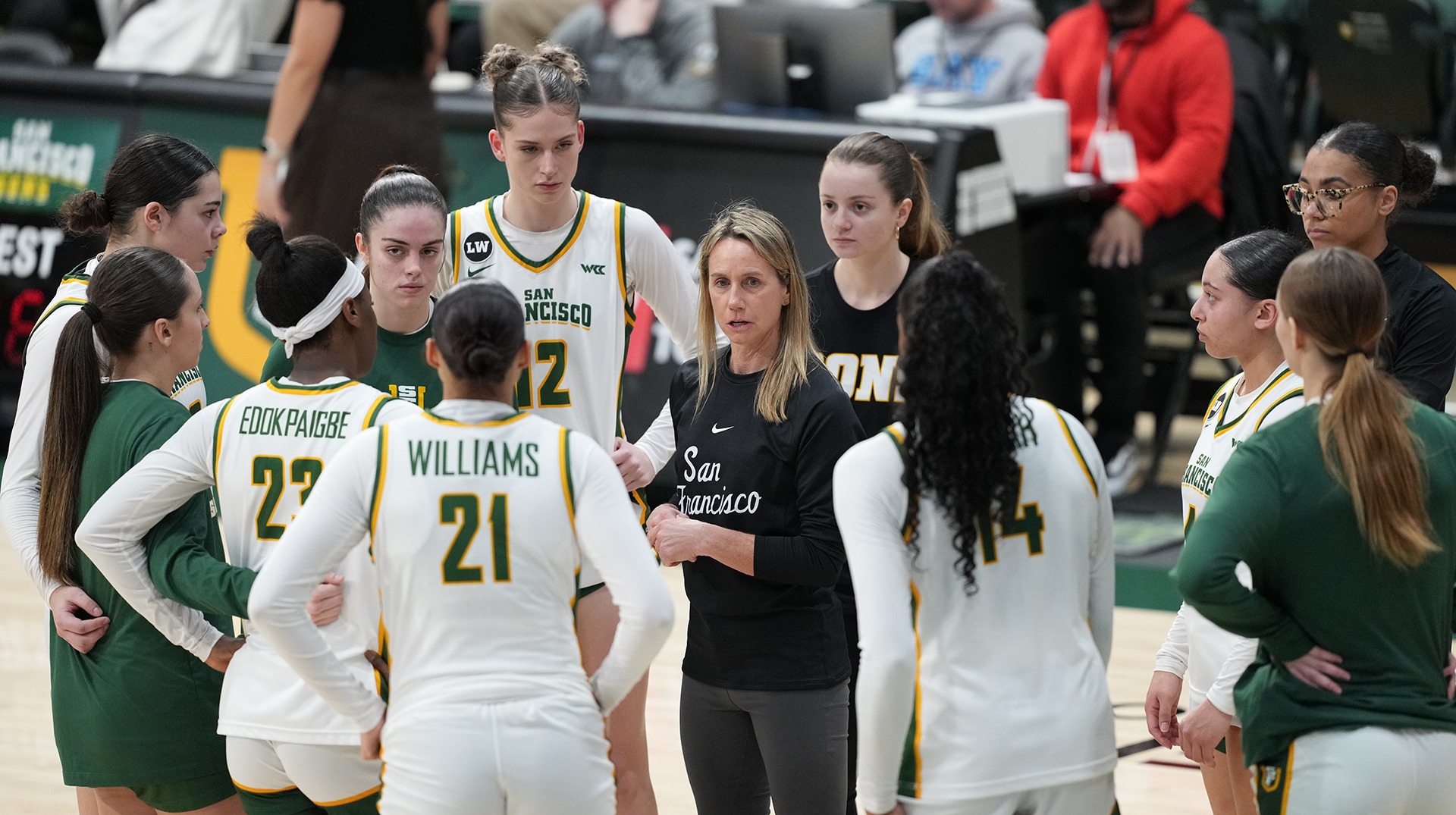 WBB Huddle vs. Gonzaga 2026