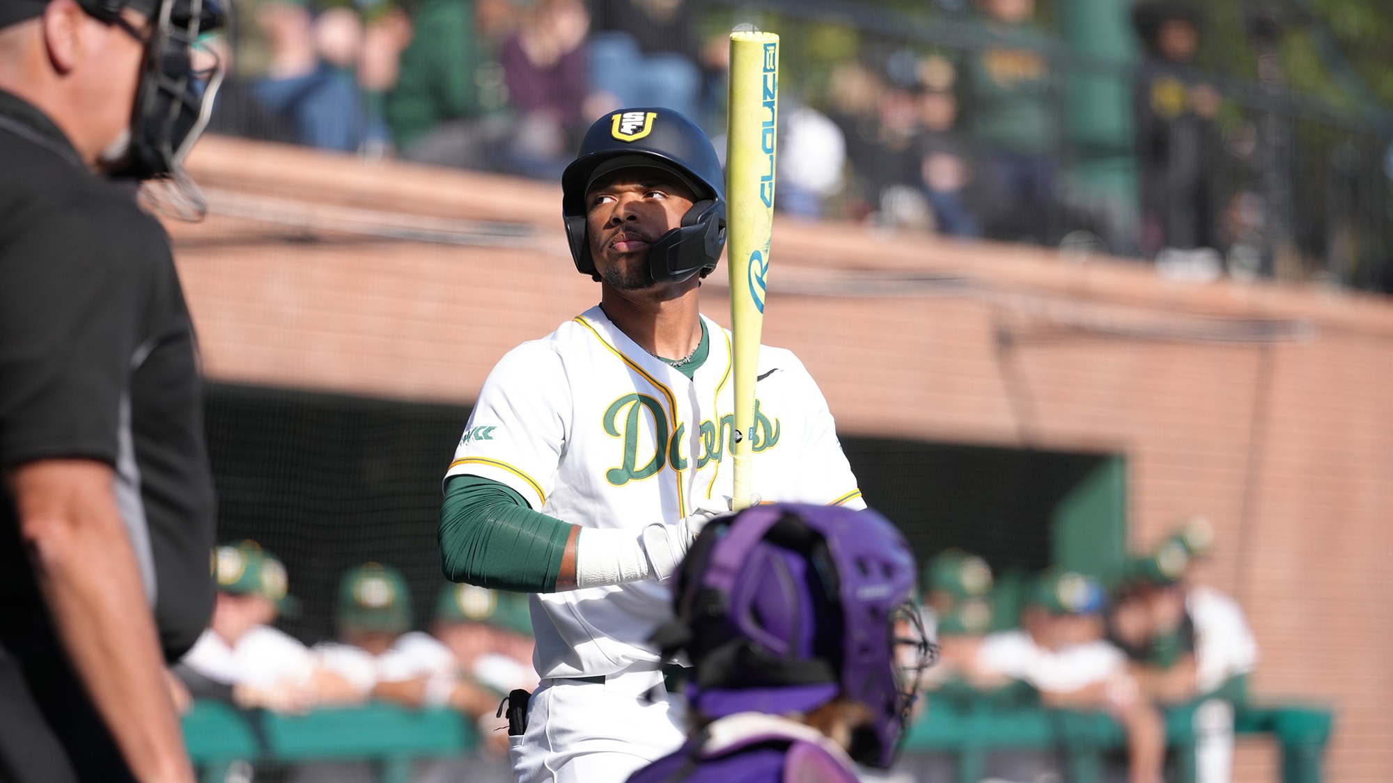 Jayden Garrison at the plate vs. WIU 2026