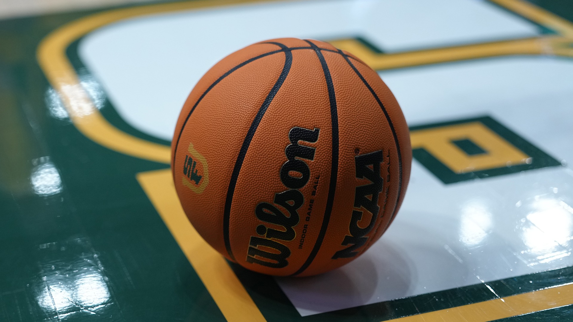 Basketball on Baseline