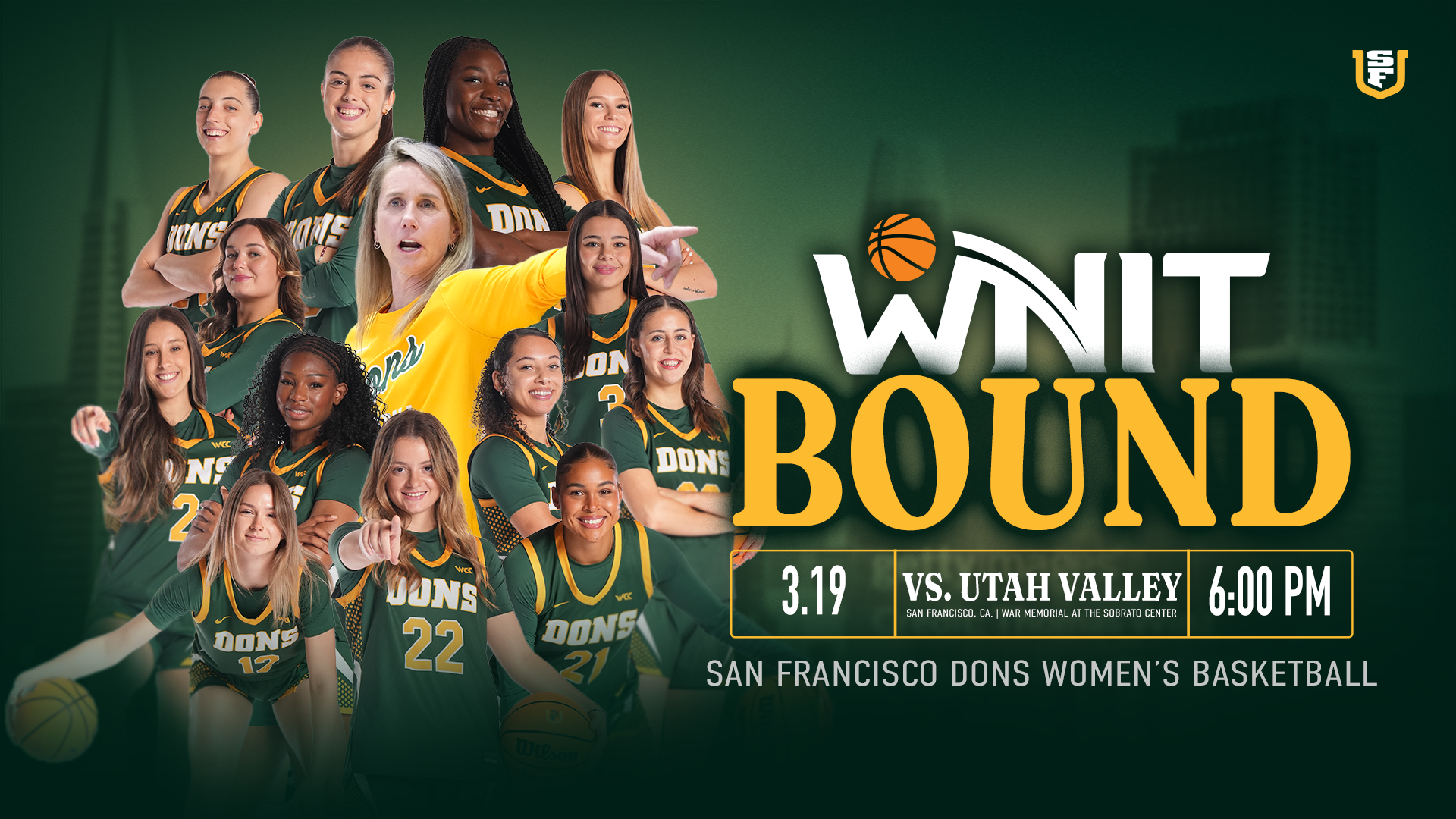WBB WNIT Graphic