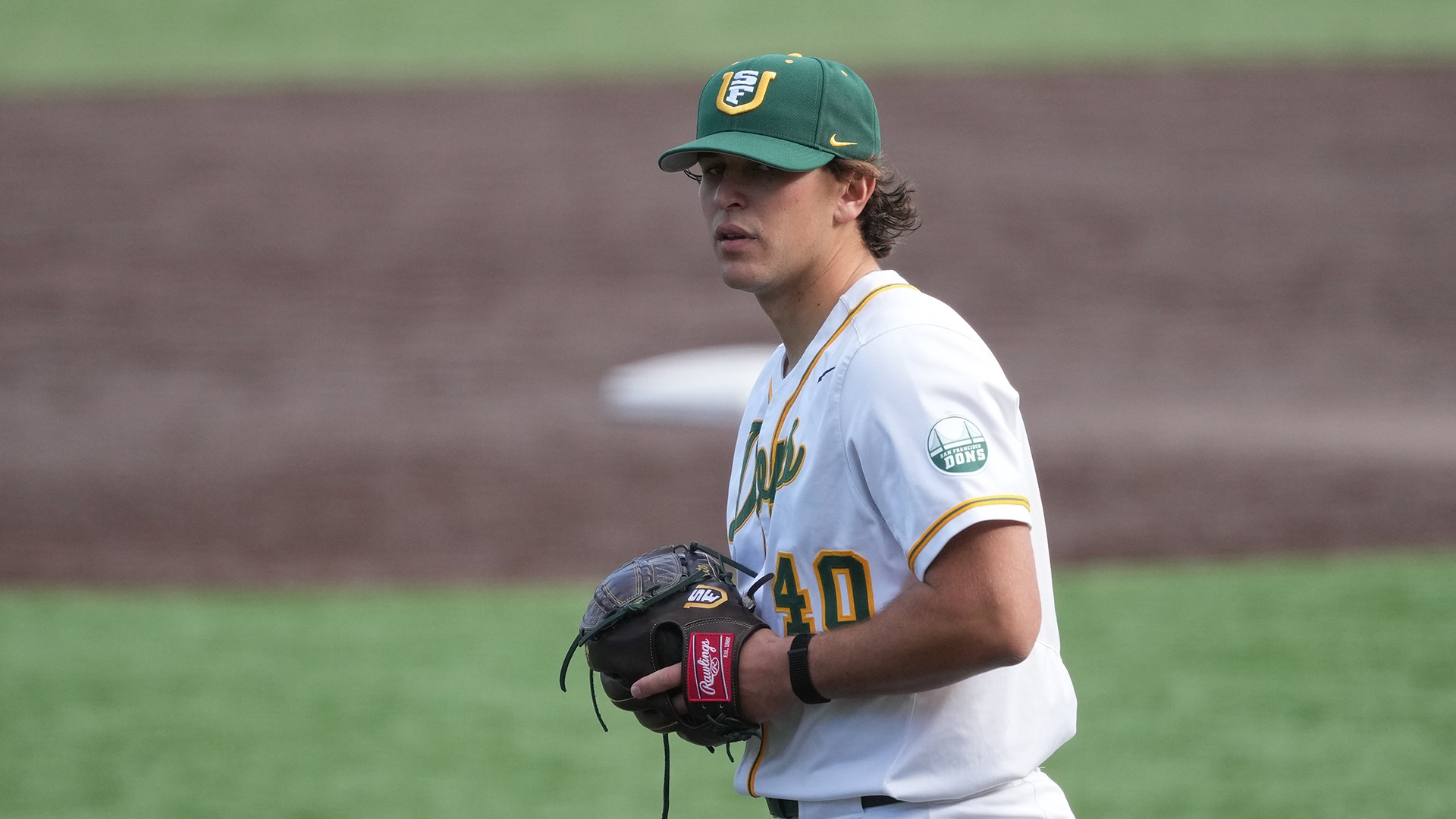 Gabriel Barrett pitching vs. WIU 2026