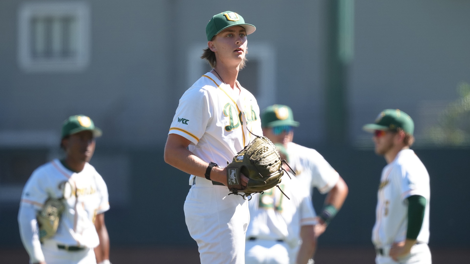 Paul Wheeler pitching vs. Sacramento State 2026