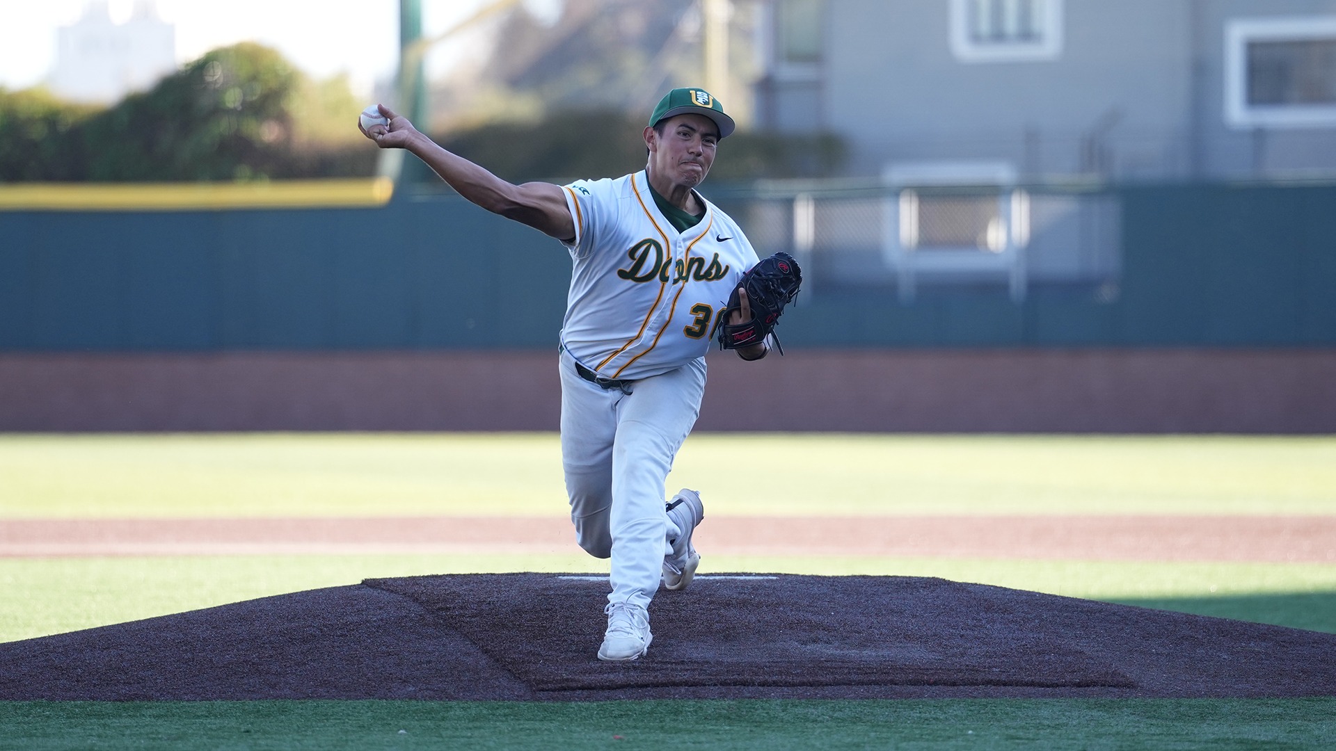 Chris Byhre pitching vs. Sac State 2026