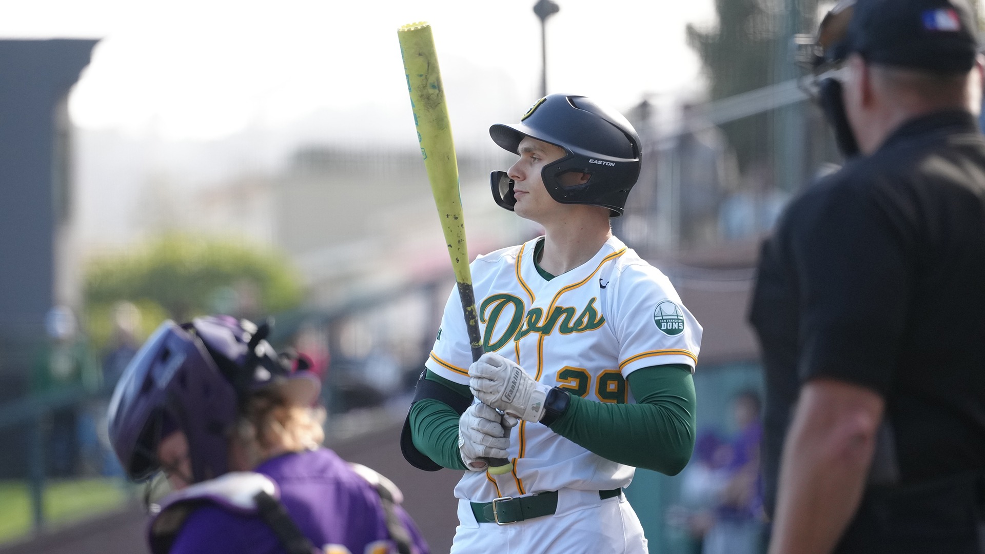 Wyatt Davis at the plate vs. WIU 2026