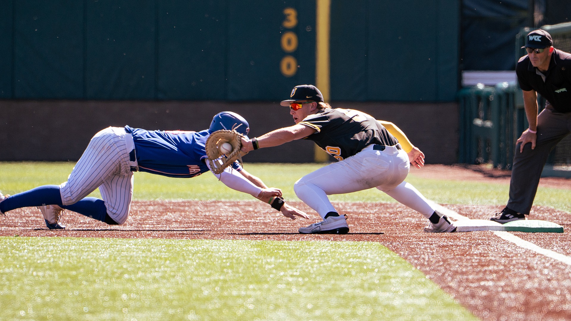 Trevor Harmon at first vs. UML 2026