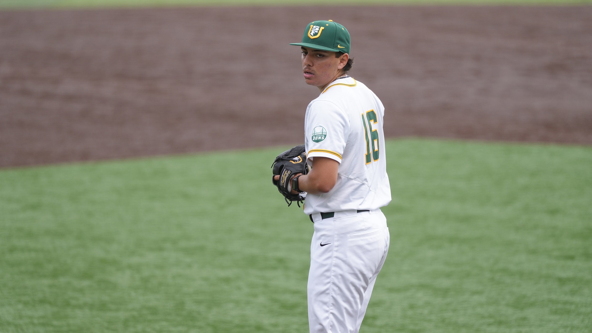 Adrian Valdez on the mound vs. WIU 2026