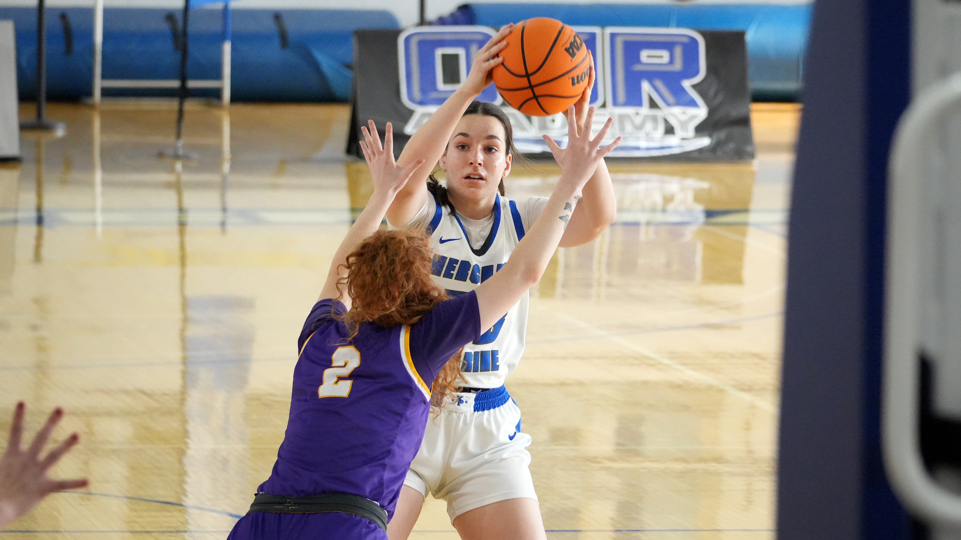 Grasseler Ramsden Double Doubles Lead USMMA Past Hunter 73 63 grasseler-ramsden-double-doubles-lead-usmma-past-hunter-73-63