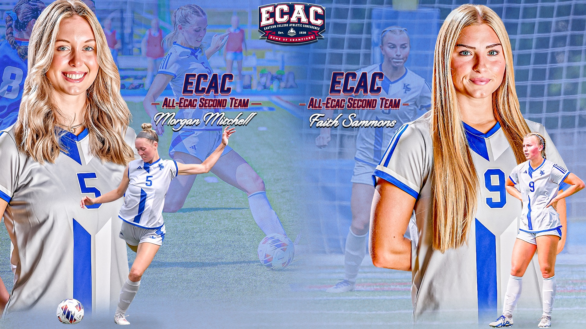 Morgan Mitchell & Faith Sammons All-ECAC 2025