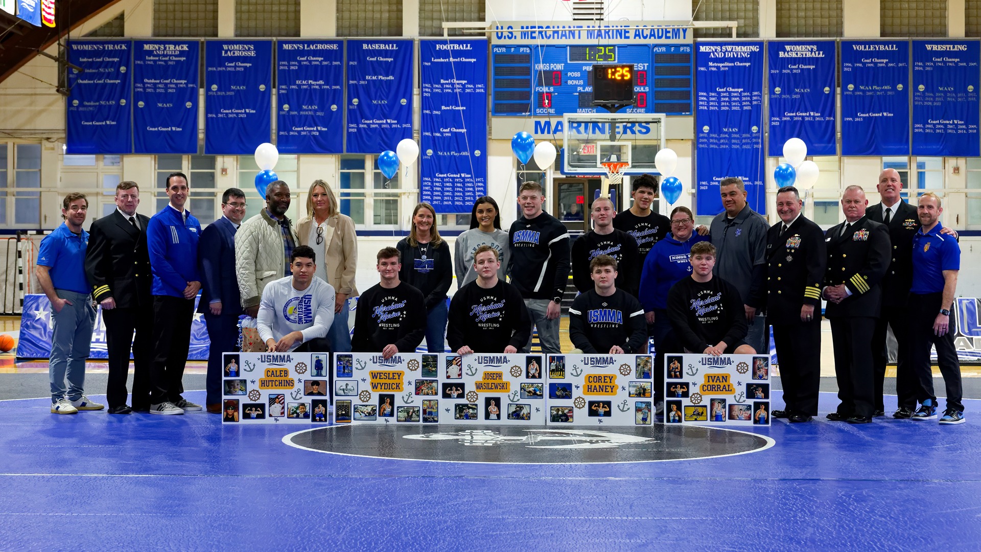 Wrestling Senior Day