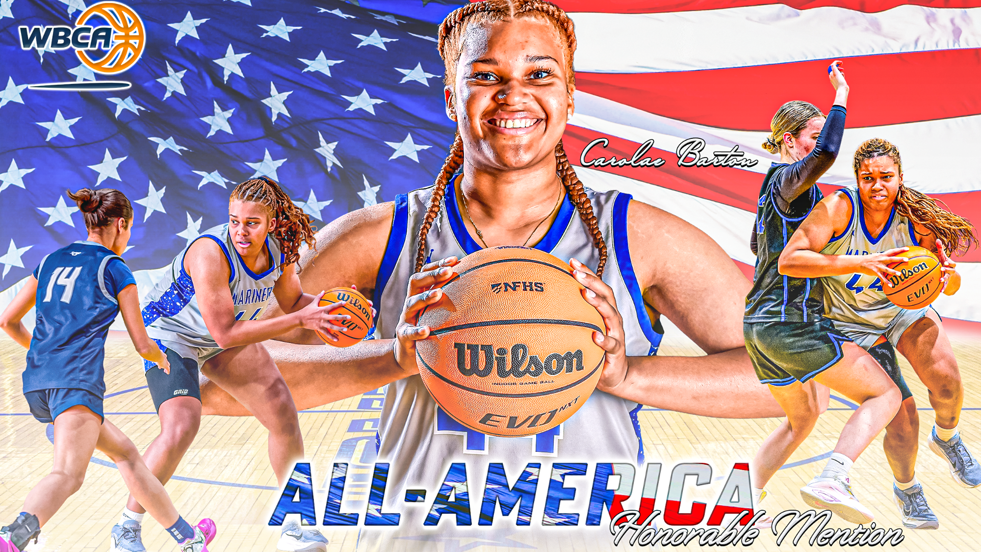 Barton 2026 WBCA All-American 