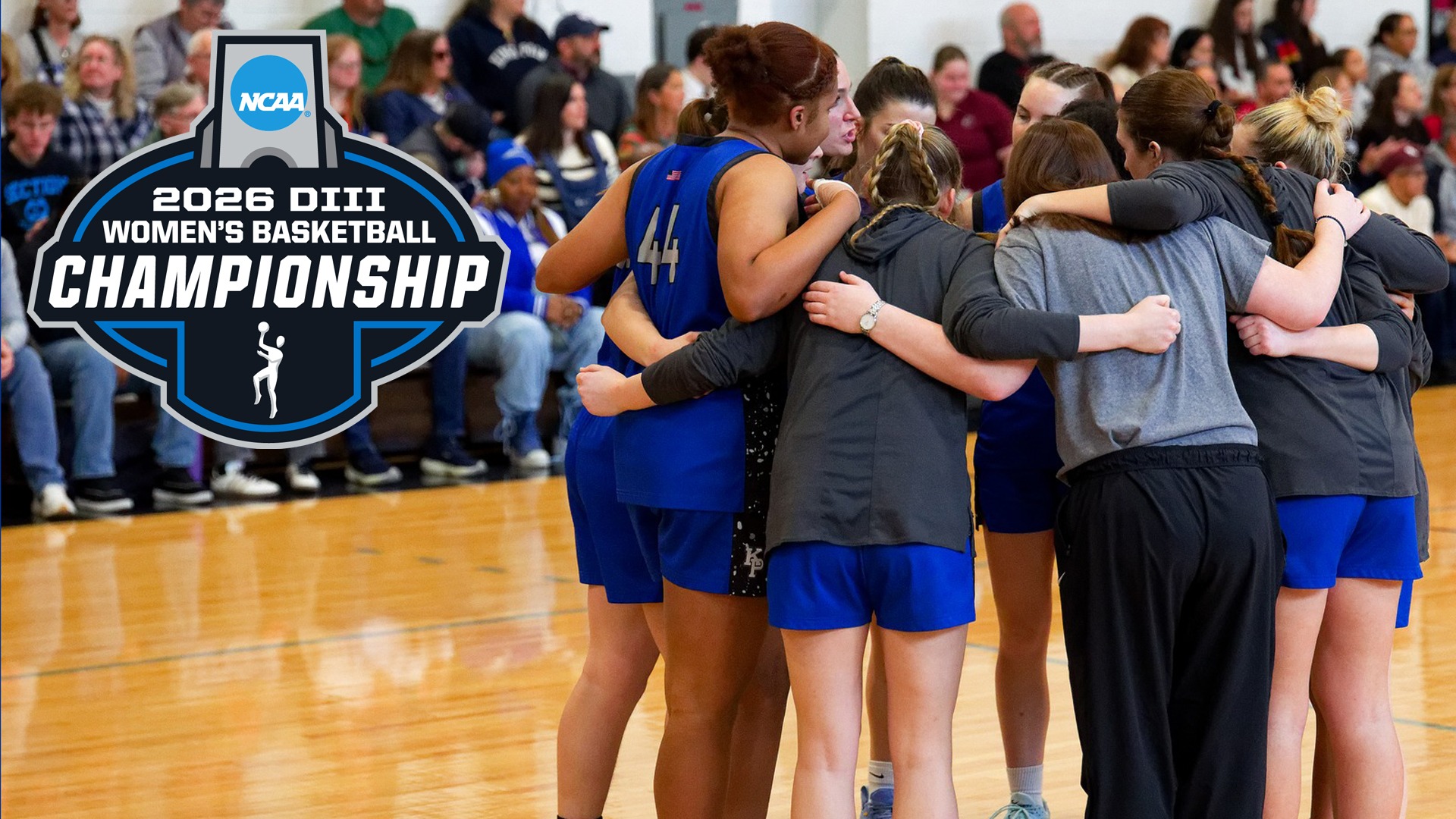 Women's Basketball 2025-26 Team Huddle for NCAAs Web