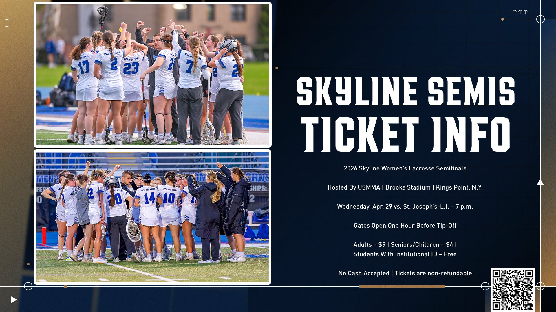 2026 WLAX Semifinals Tickets Announcement Update