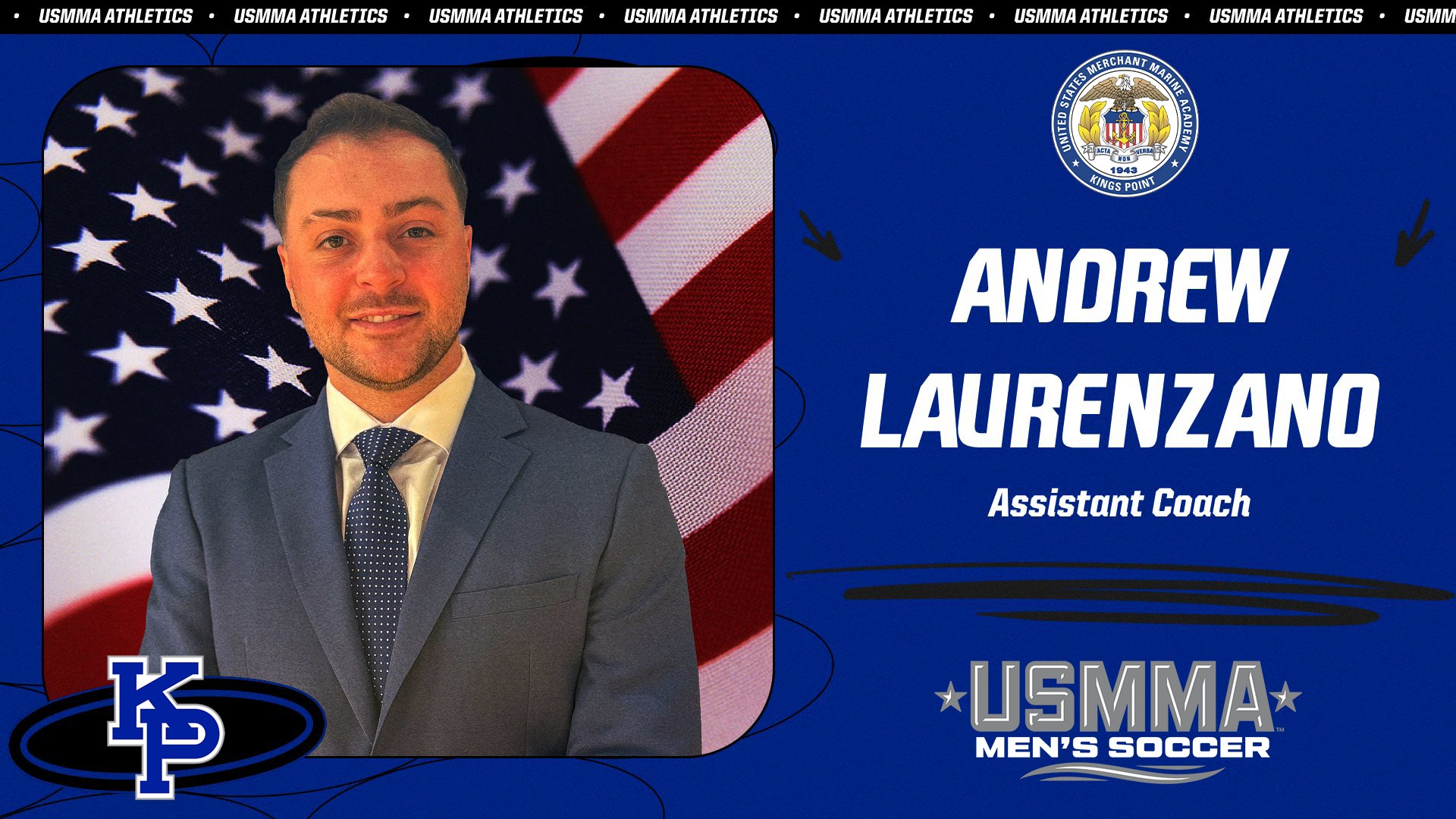Andrew Laurenzano New Assistant Soccer Coach Graphic