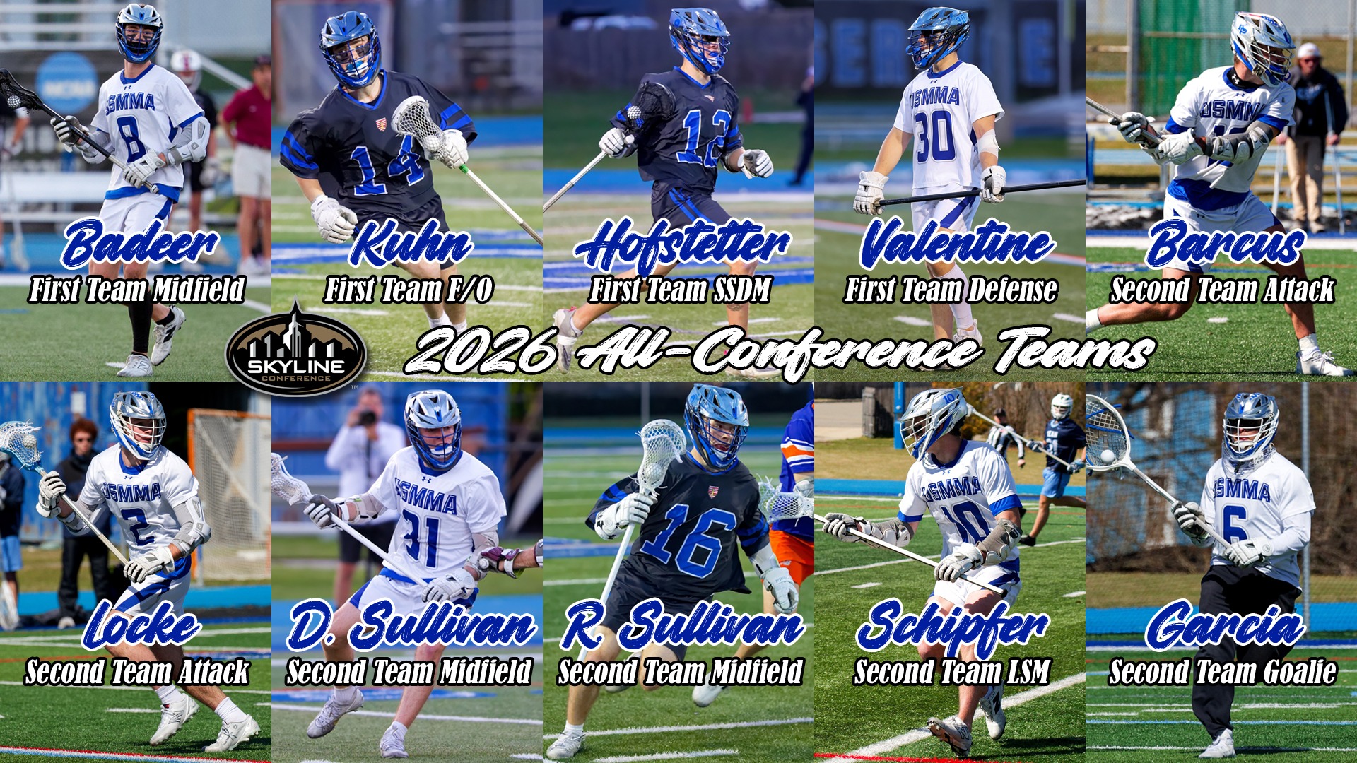 Men's Lacrosse 2026 All-Skyline