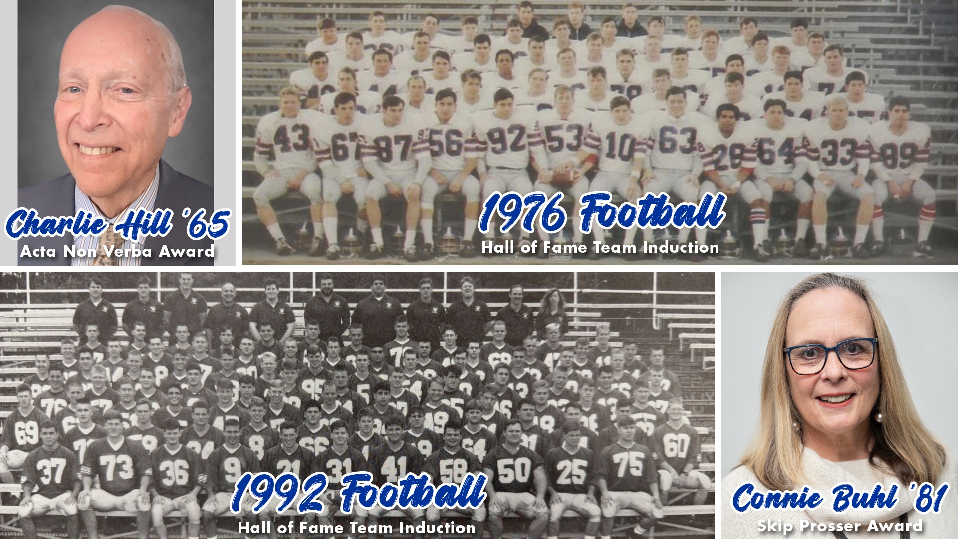 November 2026 Athletic Awards - Acta Non Verba, Skip Prosser & Team Hall of Fame Inducations