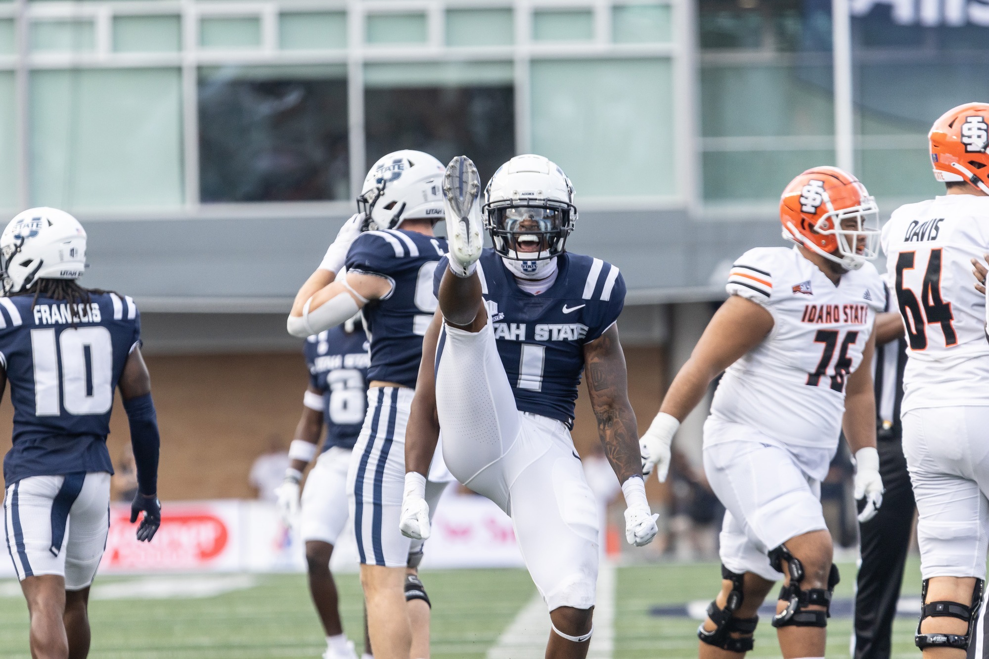 Utah State Football Leads The Nation In Rushing Yards Per Attempt and