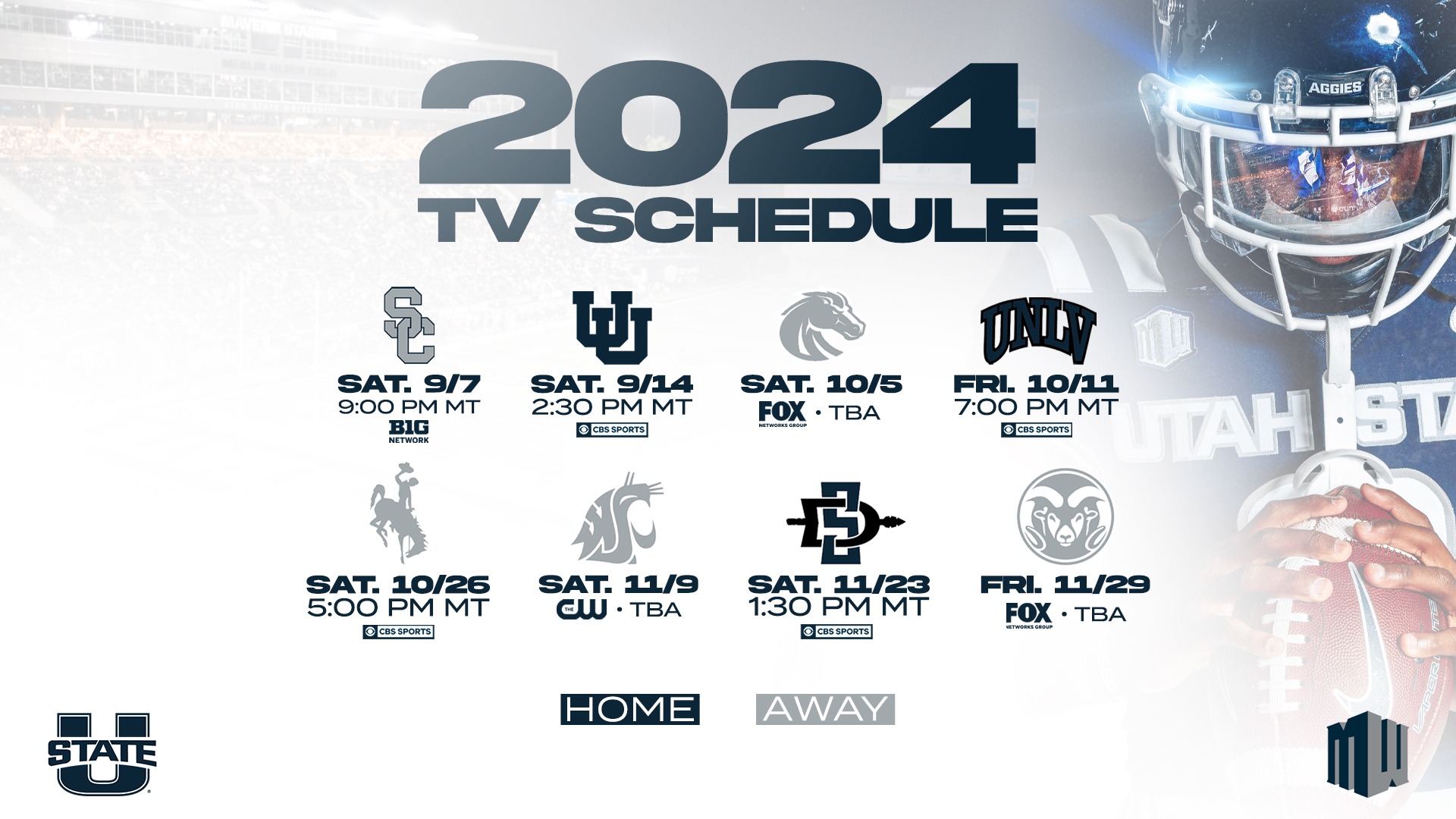 utah-state-football-selected-for-eight-nationally-televised-games-in