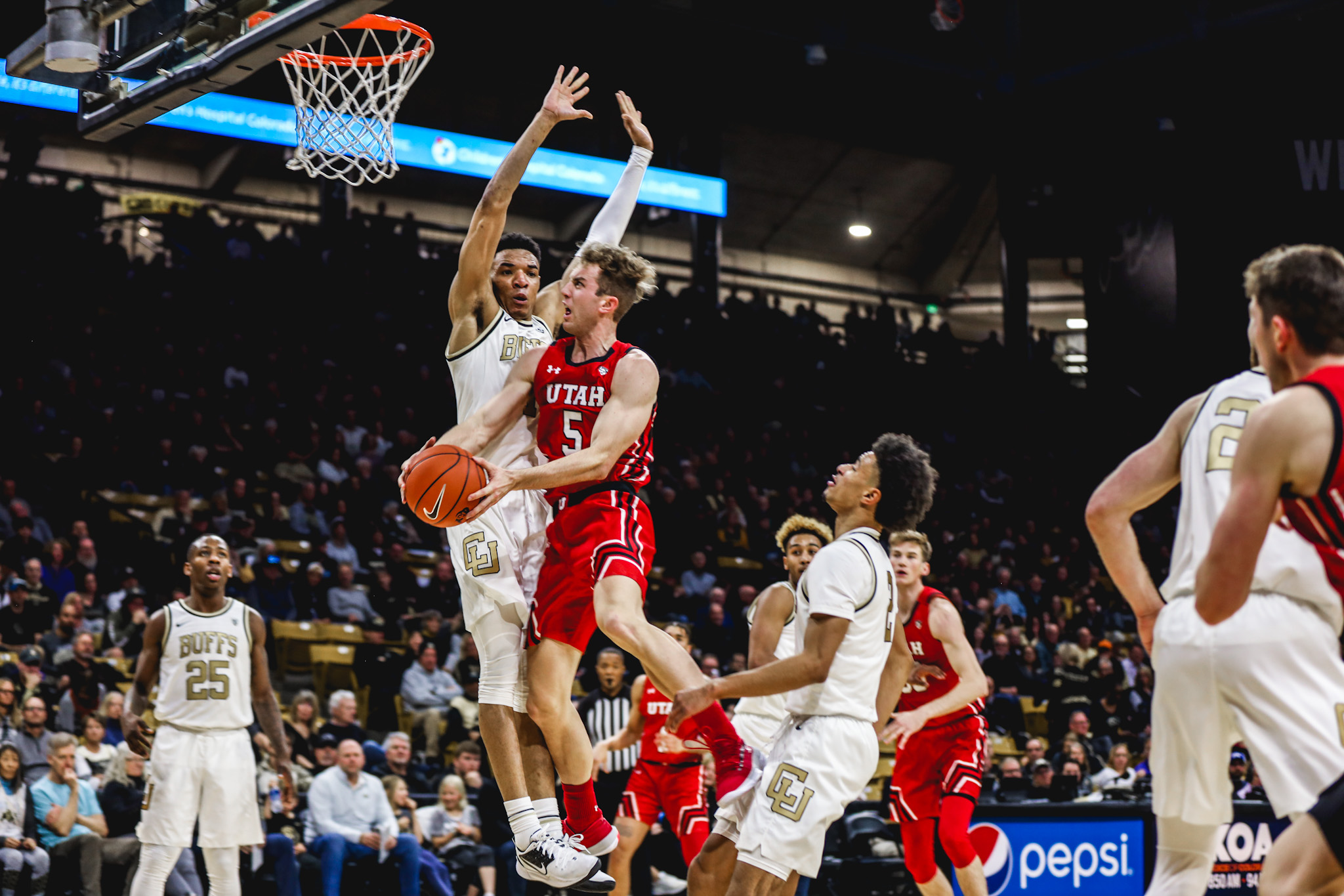 Jaxon Brenchley Men's Basketball University of Utah Athletics