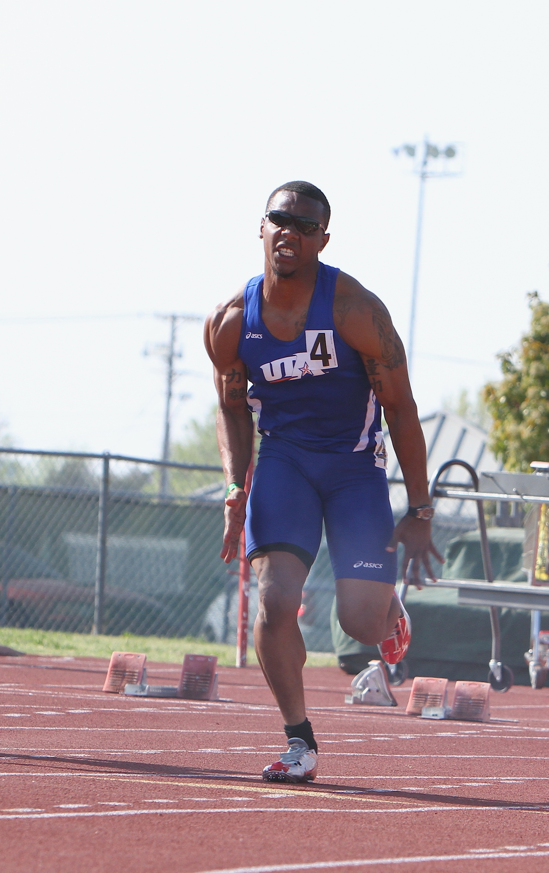 Clayton Vaughn looks to advance to the NCAAs in the 100 meters.