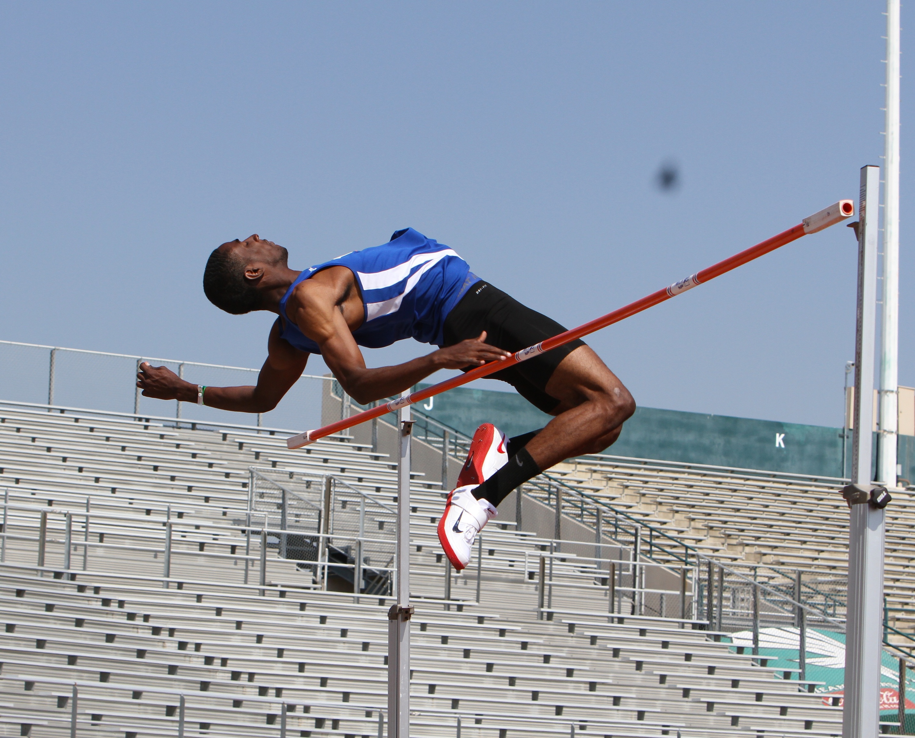 Isiah Clements finished 14th in the NCAA West Preliminary Round.