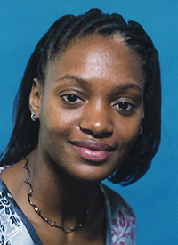 monticee williams 1999-00 women's basketball headshot