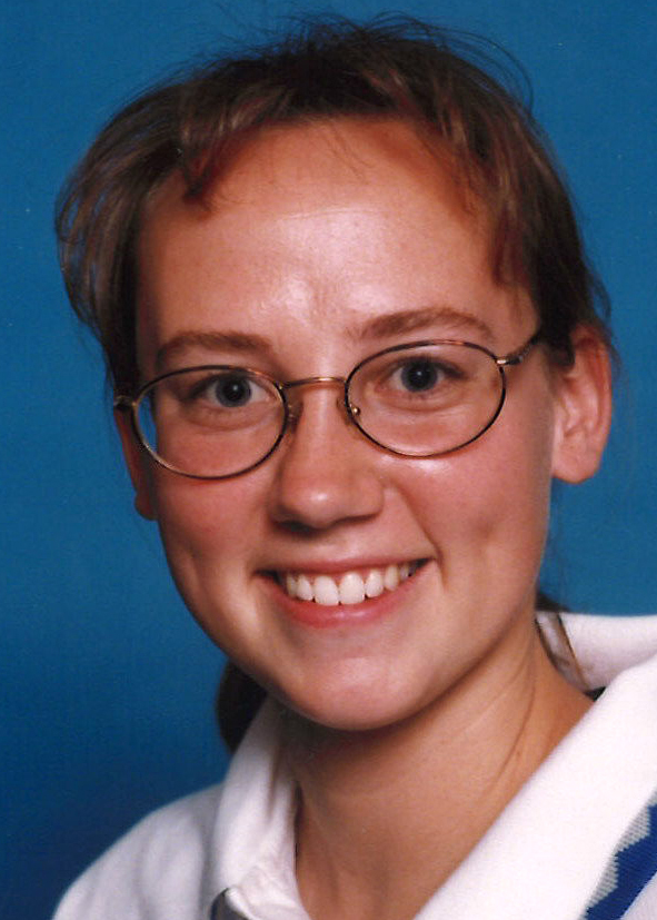 beckie henderson 1998 volleyball headshot