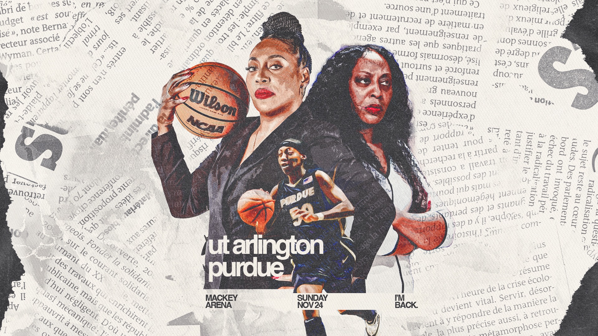 Lady Mavs at Purdue 2024-25 Announcement 