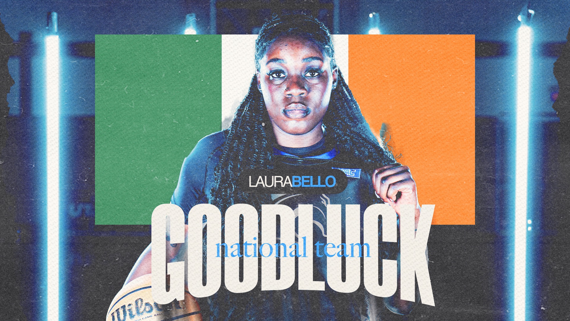 Laura Bello Representing Ireland