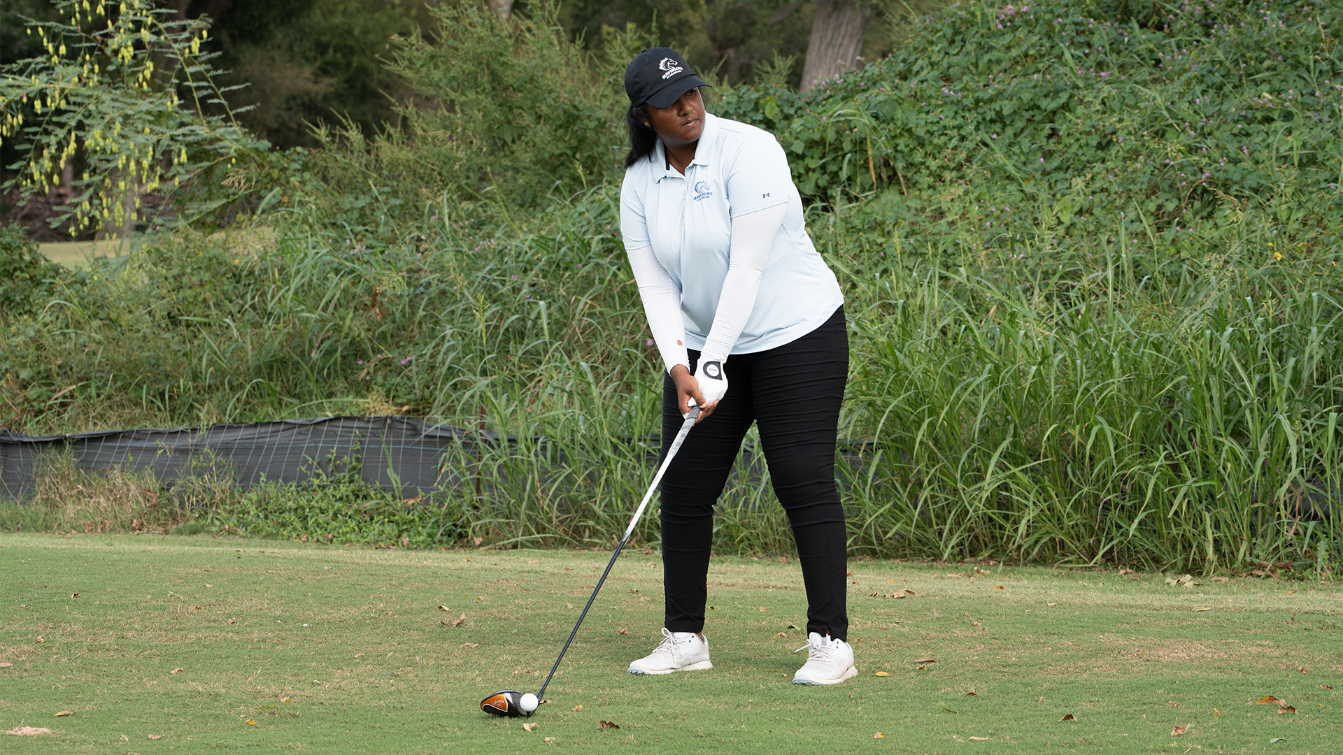 Nitisha Manikandesh Teeing Off